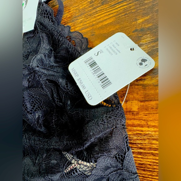 Free People Intimates Everyday Lace Longline Bralette 2-Pack Size Small NWT - Picture 4 of 6